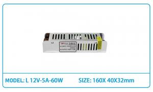 China 60W 12V Slim Power Supply 5A AC DC LED Power Supply on sale