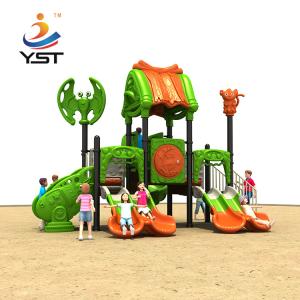 China Safety Kids Playground Slide Galvanized Steel Pipe Apply To 3 - 15 Years Old wholesale