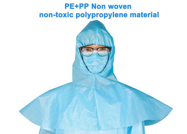 Respiratory Protection Surgeon Respirator Surgical Head Cover / PE PP Non Woven