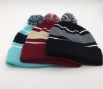 Nice Womens Knit Beanie Hats 100% Acrylic Material Fully Customizable