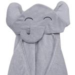 Premium Bamboo Kids Microfiber Towel , Baby Hooded Bath Towel