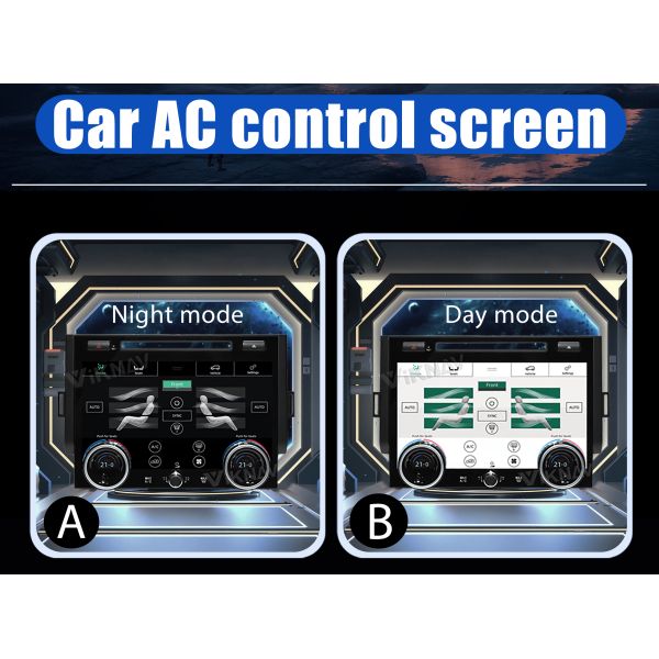 Android 13.0 head unit For Land Rover Range Rover Sport L494 2013-2017 touch screen climate control car stereo with AC