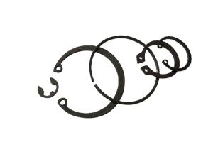 China Truck Ring Gasket Metal Stamping Parts Metal Ring Gasket Black Coated 60T 0.01mm wholesale