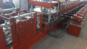 China 3 Ton Hydraulic Decoiler Guard Railway Roll Forming Machine Hydraulic Cutting 11 KW wholesale