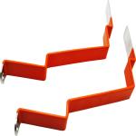 New Energy Insulation Conductive Equipment Connector Copper Busbar / Copper