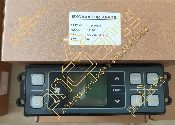 11Q6-90130 Hyundai Spare Parts Ac Control Unit R210-9 Control Assy 9-Series
