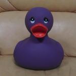 Big size plastic vinyl bath duck gifts for kids, giant ducks gifts with green