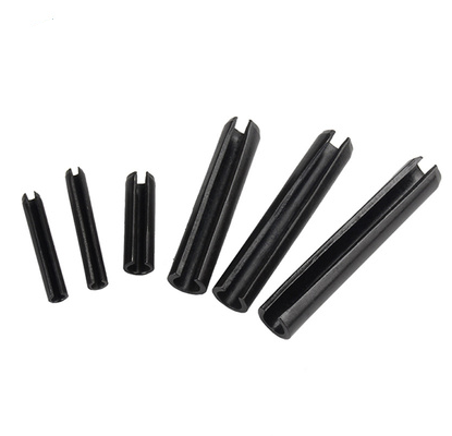 M5-M16 Carbon Steel Elastic Split Hardened Cotter Cock Lock Spring Parallel Slotted Pin