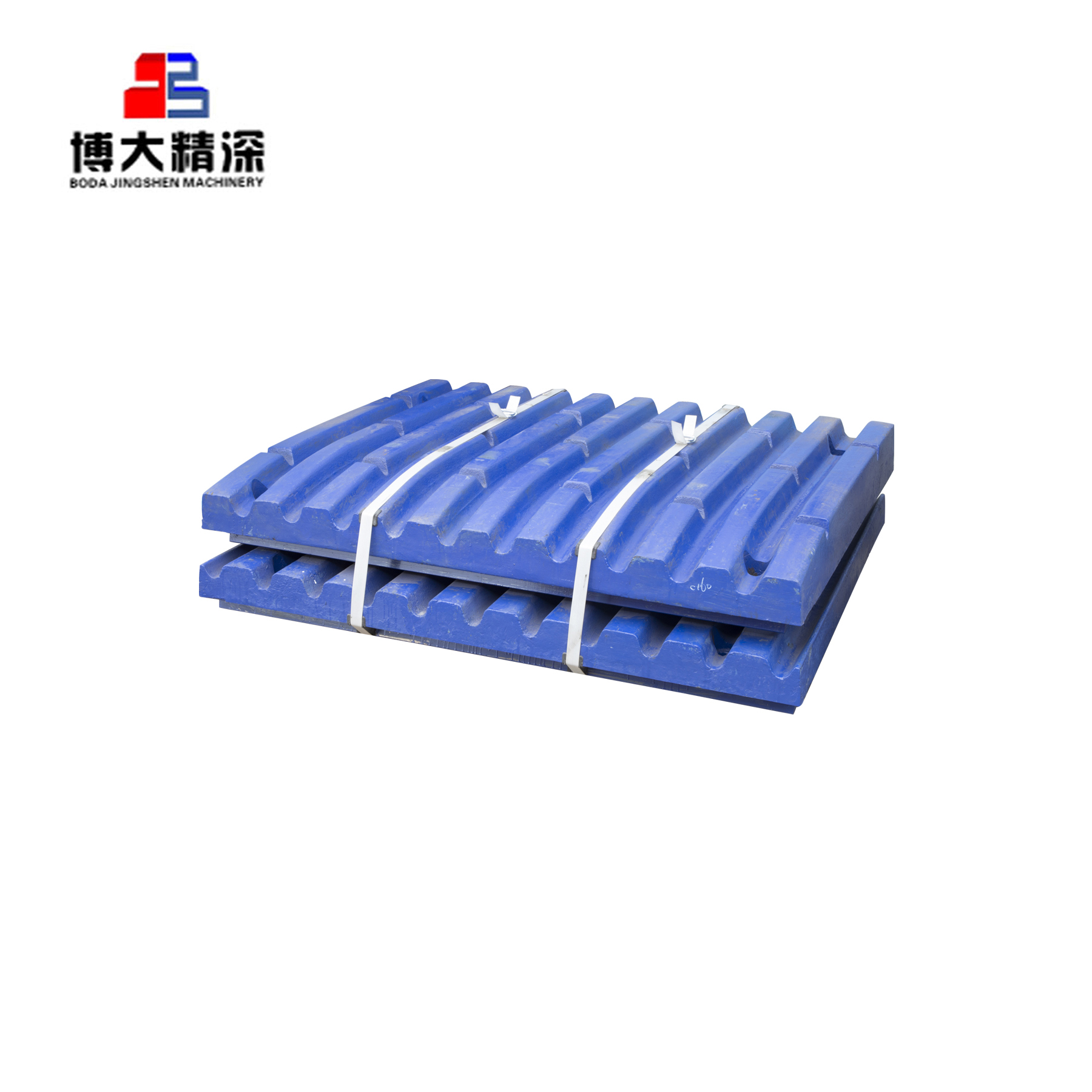 High Manganese Steel Jaw Crusher Durable Jaw Plate for Mining Machine Spare Parts