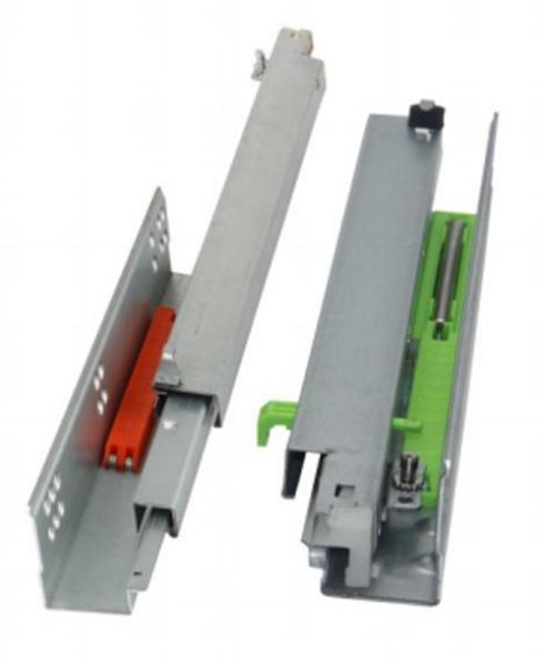 Galvanized Steel 3D Hide Soft Close Hidden Drawer Slide Rail Oem Triple