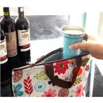 Reusable Oxford L34cm webbing buckle Thermal Lunch Bag