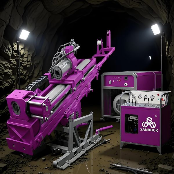 Diamond Core Drilling Equipment High Performance Mining Drilling Machine Mobile Underground Core Drilling Rig