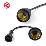 E27 Outdoor Waterproofing Soft Corded Lamp Holder Ip65