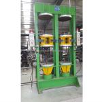 220V Motorcycle Capsule Vulcanizing Press for Green/Customized Outer Tyre