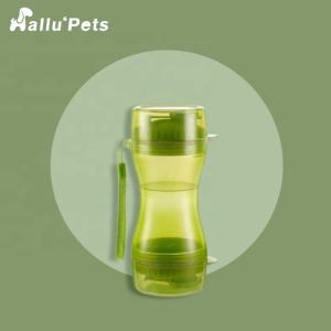 China 2 In 1 Pets Food Container Factory With Pop Bag Dispenser wholesale