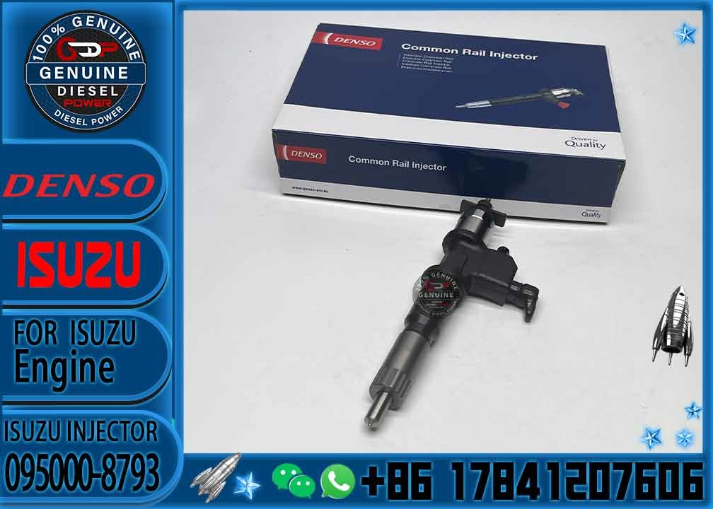 High Quality Common Rail Fuel Injector 095000-8790 095000-8791 095000-8792 095000-8793 8-98140249-3 For ISUZU 6UZ1