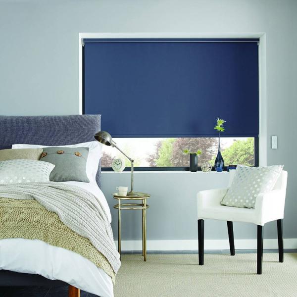 Smart Motorised Electric Blinds Various Color For Windows Portable Remote