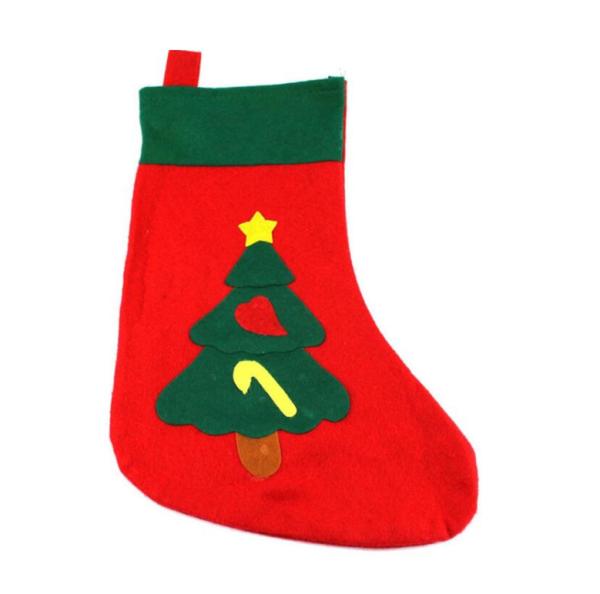 Eco - Friendly Christmas Party Crafts Santa Tree Snowman Stocking Embroidery
