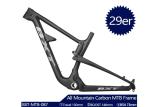 Suspension Carbon Hardtail Mountain Bike Frame MTB 29er Boost Hardtail Frame