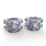 Corrosion Resistant Toothed Mixing Elements Stainless Steel For Industrial