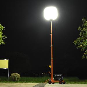 China Trolley Cart Tripod Lights 800W Led Balloon Lamp For Road Safty wholesale