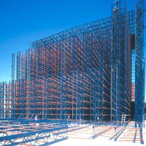 China 20m Steel Pallet Rack Supported Building Clad High Bay Warehouse wholesale
