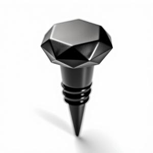 China 3D Die Struck Design Vintage Brass Wine Stopper With Customized Logo wholesale