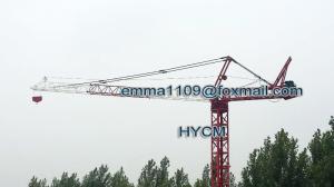 China QT10 9M Boom Inner Climbing Tower Crane 700kg Capacity Remote Control wholesale