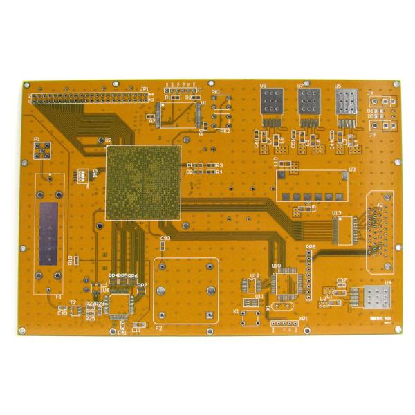 OEM Medical Electronics PCB PCBA Assembly Quick Turn Yellow Solder One Stop