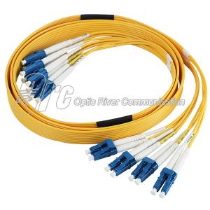 China LC/UPC-LC/UPC SM OFNR Duplex Optic Patch Cable G657A wholesale