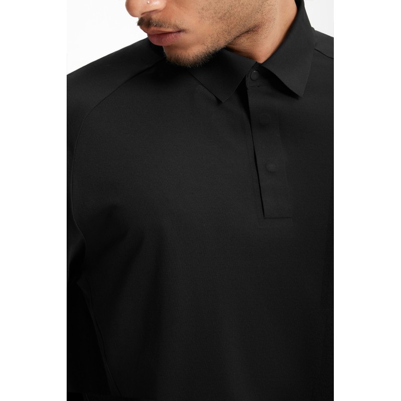 Customizable Sporty Blank Men's Solid Mint Knitted Short-Sleeve Shirt Quick Dry Breathable New Arrival Spring/Summer 2026