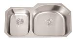 Durable Undermount Stainless Steel 16 Gauge Double Bowl Kitchen Sink
