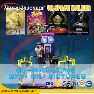 China Black Shooting Games 9D Action Cinemas 360 Degree View With VR HTC Headset wholesale