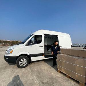 China 4 Doors Electric Cargo Vans Auto 110km/H 288km For Transportation wholesale