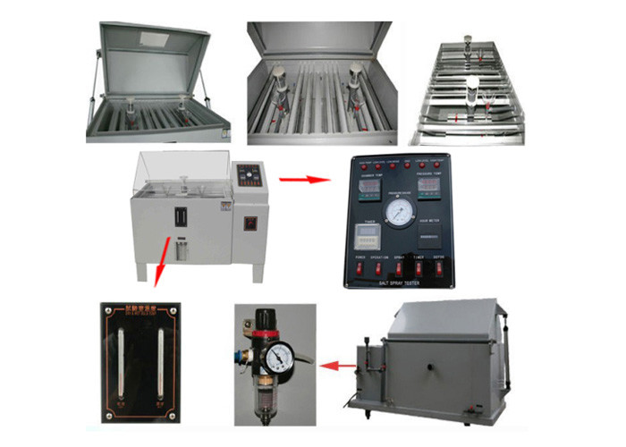 Programmable Salt Fog Test Machine / Salt Spray Test Equipment 270L