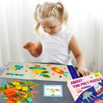 Brain Training Puzzle Soft Felt Animal Stickers Children Jagsaw Educational Toys