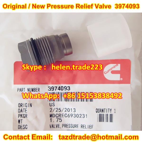 BOSCH cummins Original and New Pressure Relief Valve 3974093 / 1110010028