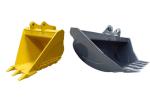 Customized Color Trapezoid Excavator Buckets For Cat Hitachi Komatsu digging