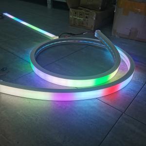 China Topsung 50*25mm led neon flex strip 24v led neon light silicone neon rope 12v neon bulbs &amp; tubes wholesale