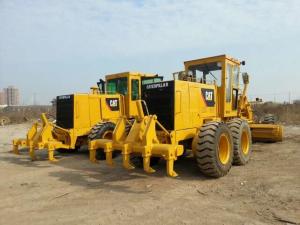 China Used road construction equipment secondhand CAT 140H motor grader with ripper wholesale