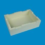 Long Lifespan Refractory Alumina Ceramic Crucible Wear Resistant High Temperatur