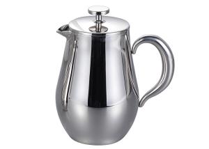 China FDA LFGB Test 500ml French Press Coffee Pot With Filter For Coffee Brewing wholesale