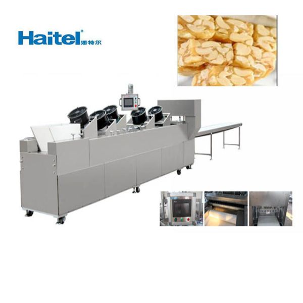Stainless Steel 304 Granola Bars Bakery Making Machine 250kg/H