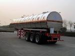 Gas Tanker Semi Trailer 39500L Capacity For Transport Propylene Oxide Liquiefied