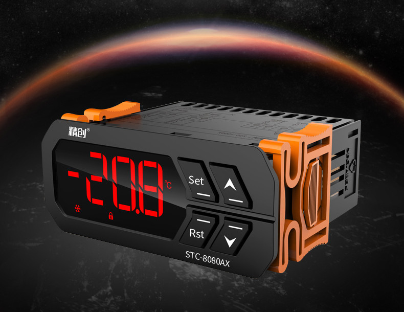 Microcomputer intelligent digital display automatic temperature controller 220V STC-8080AX-01