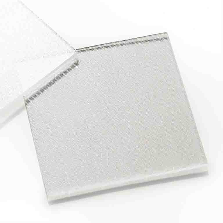 Clear 2mm 32mm 15mm Float Glass Low Iron Solar Tempered Panel