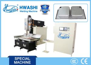 China Inox Kitchen Sink Automatic Welding Machine , CNC Sink Seam Welding Machine wholesale