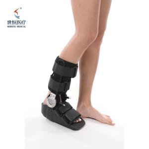 China Grey/black color ankle foot orthosis adjustable fractured ankle rahabilitation wholesale