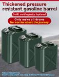 Metal 60 Liter Jerry Can 60l Steel Jerry Cans Gasoline Tank Jerry Gas Can Holder
