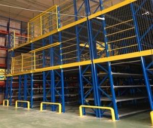 China Compound Structural High Levels Storage warehouse steel platform Rack Mezzanine wholesale